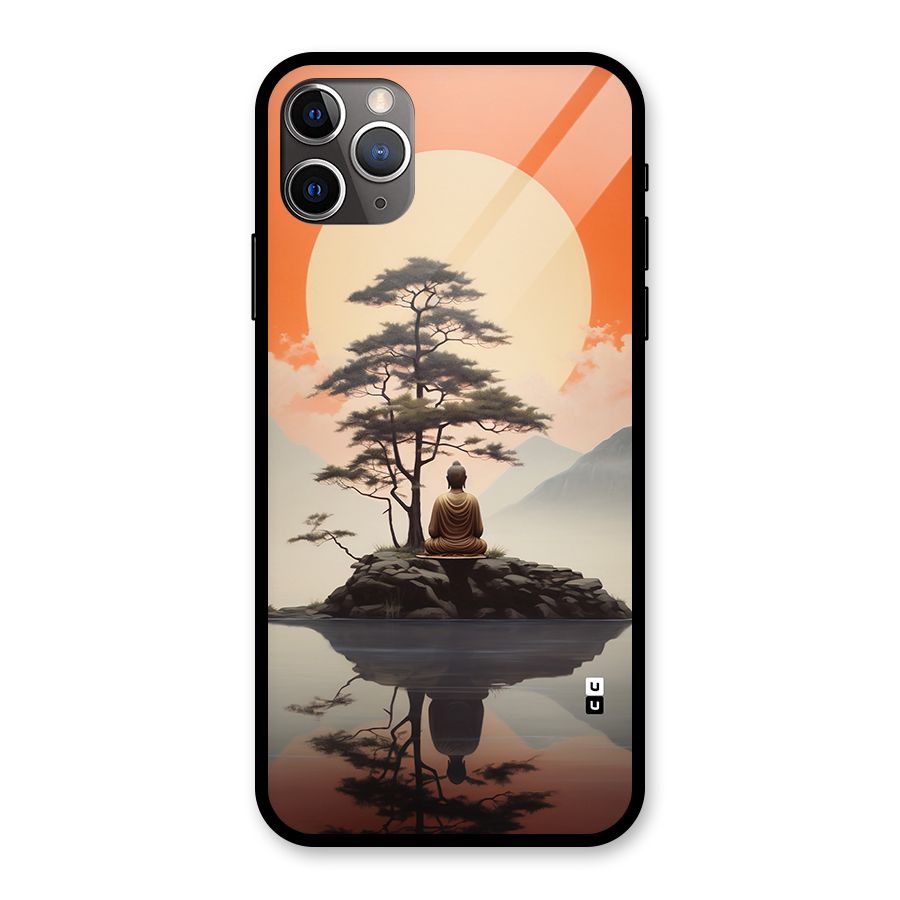 Buddha Nature Glass Back Case for iPhone 11 Pro Max
