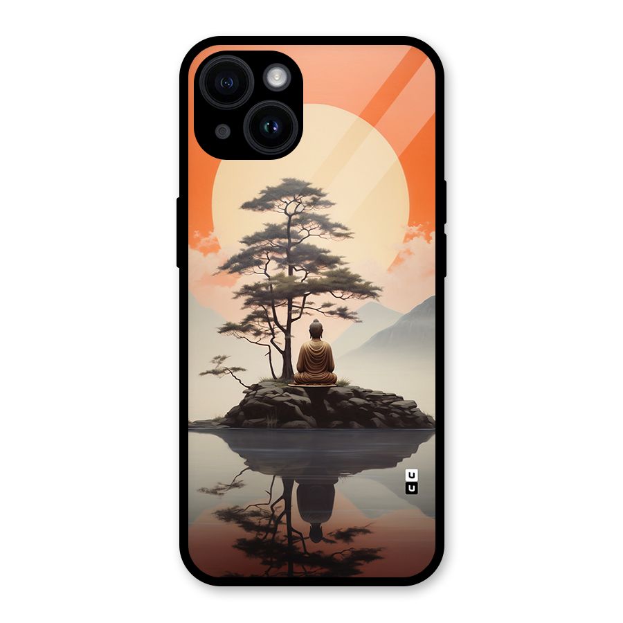 Buddha Nature Glass Back Case for iPhone 14