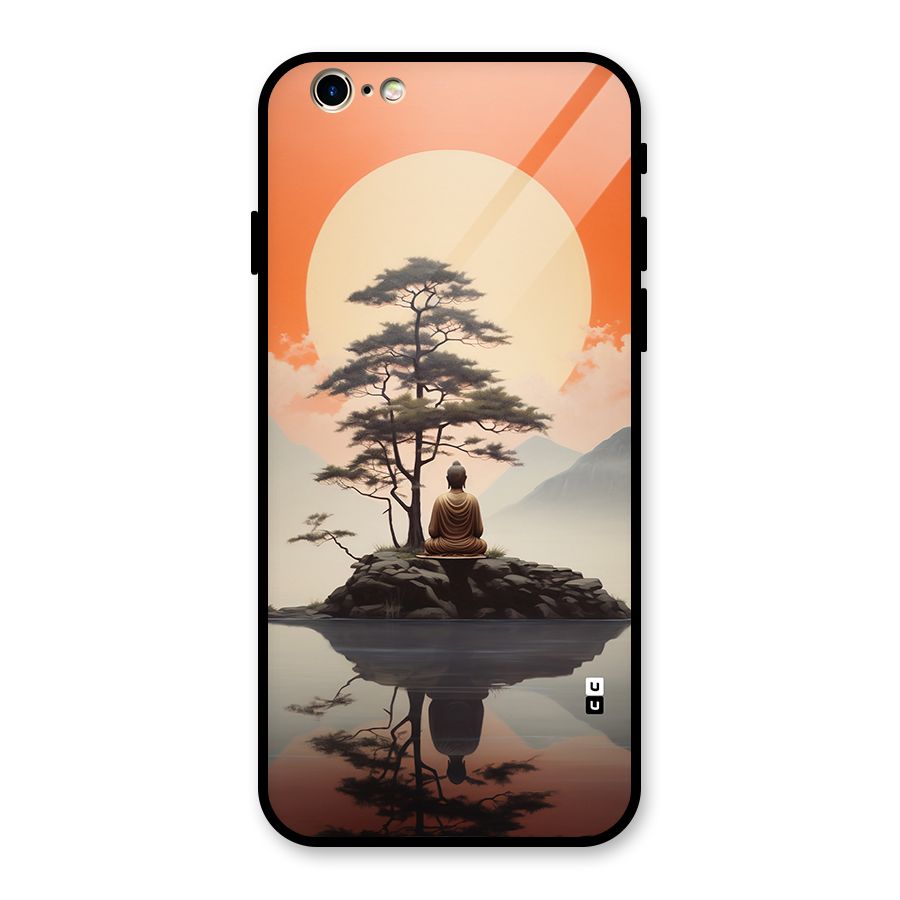 Buddha Nature Glass Back Case for iPhone 6 6S