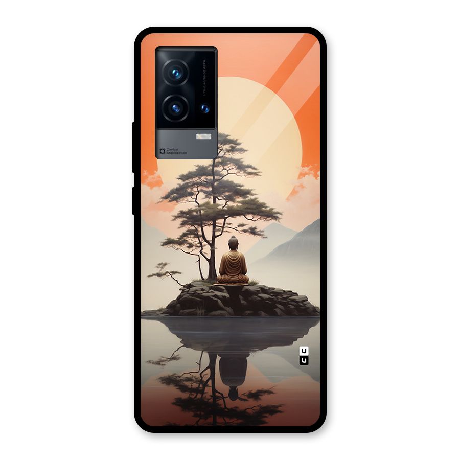 Buddha Nature Glass Back Case for iQOO 9 5G