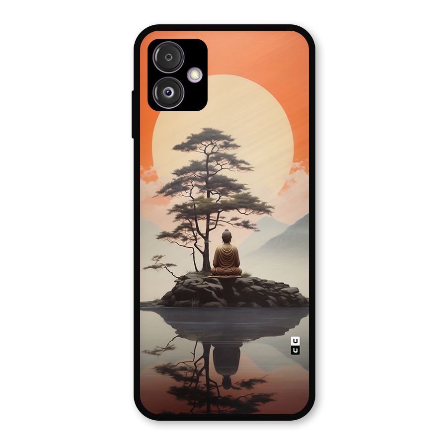 Buddha Nature Metal Back Case for Galaxy F14