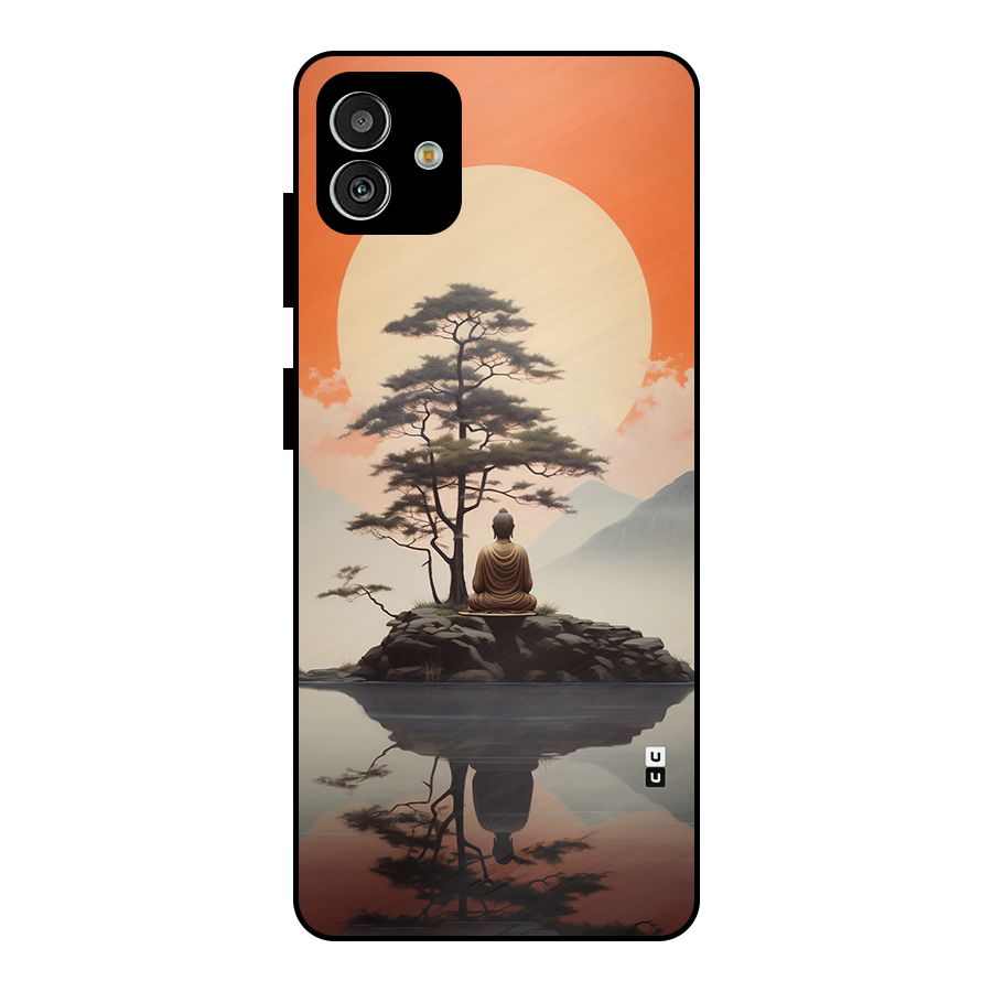 Buddha Nature Metal Back Case for Galaxy M13 5G
