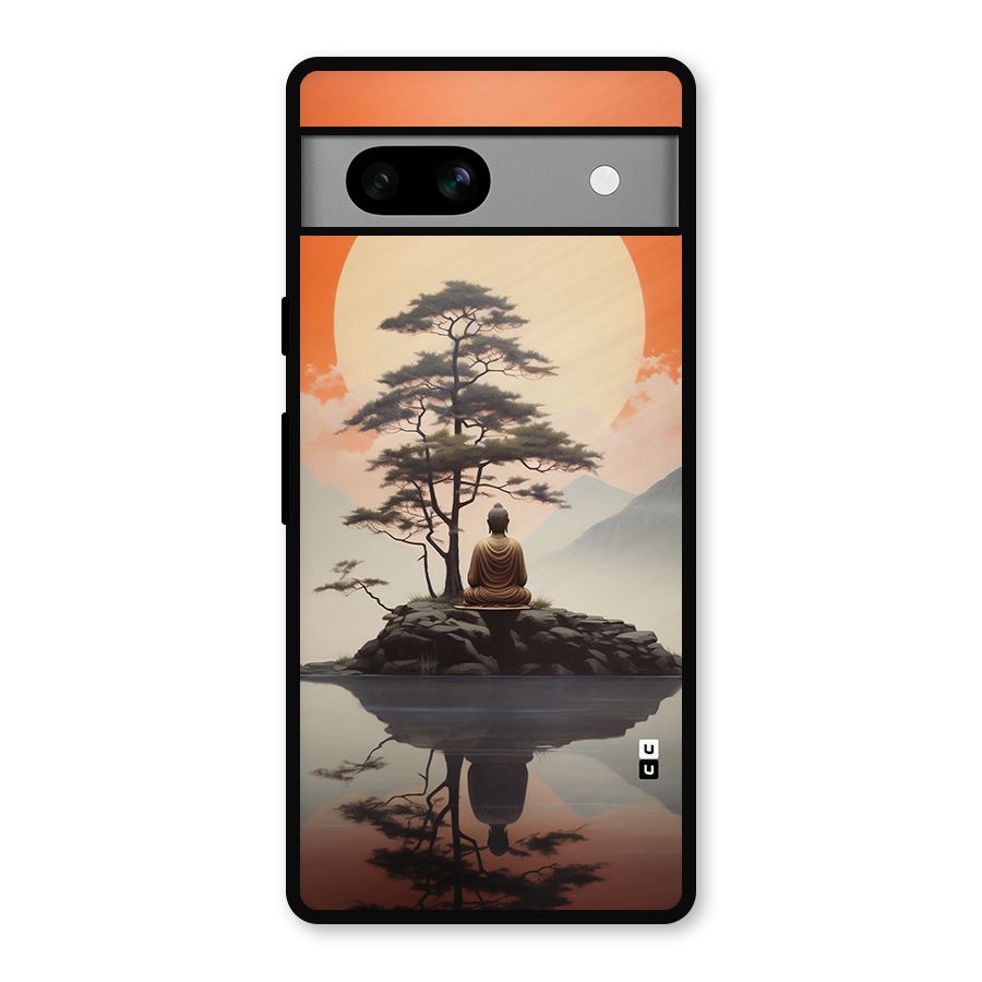 Buddha Nature Metal Back Case for Google Pixel 7a