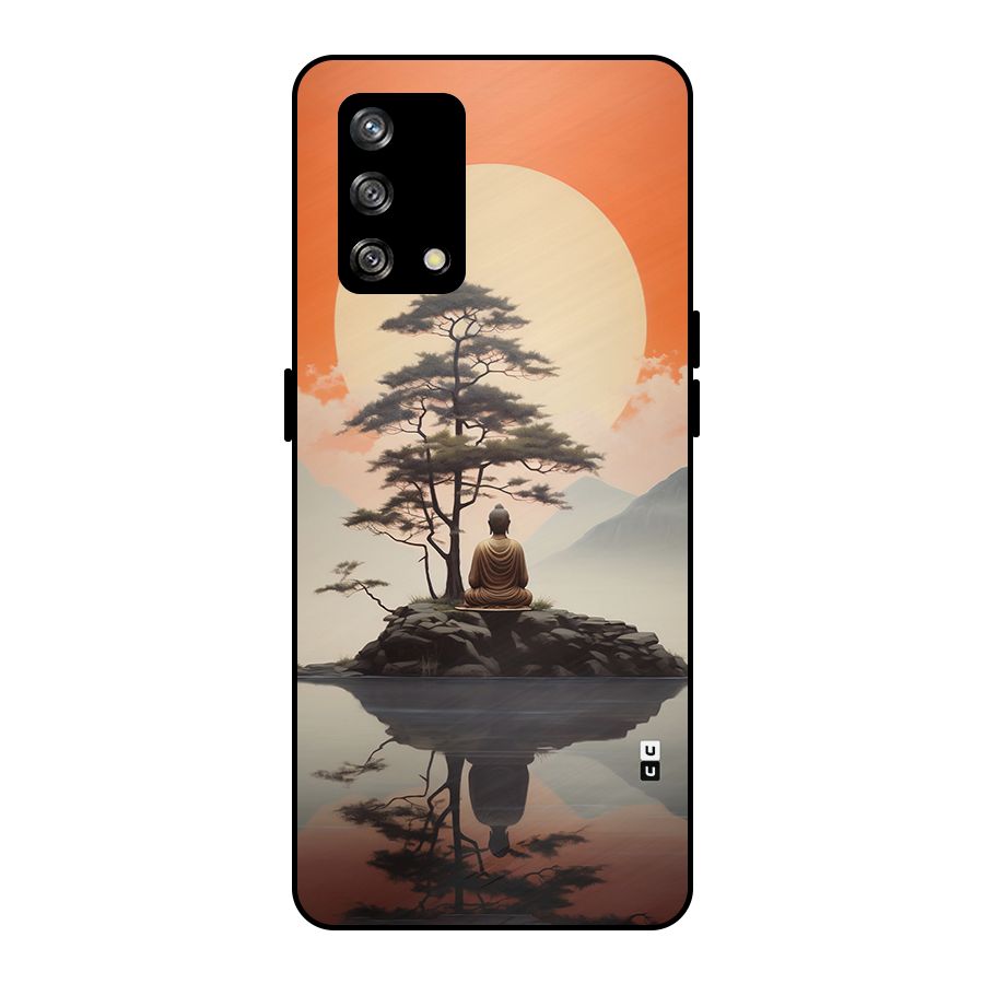 Buddha Nature Metal Back Case for Oppo F19s