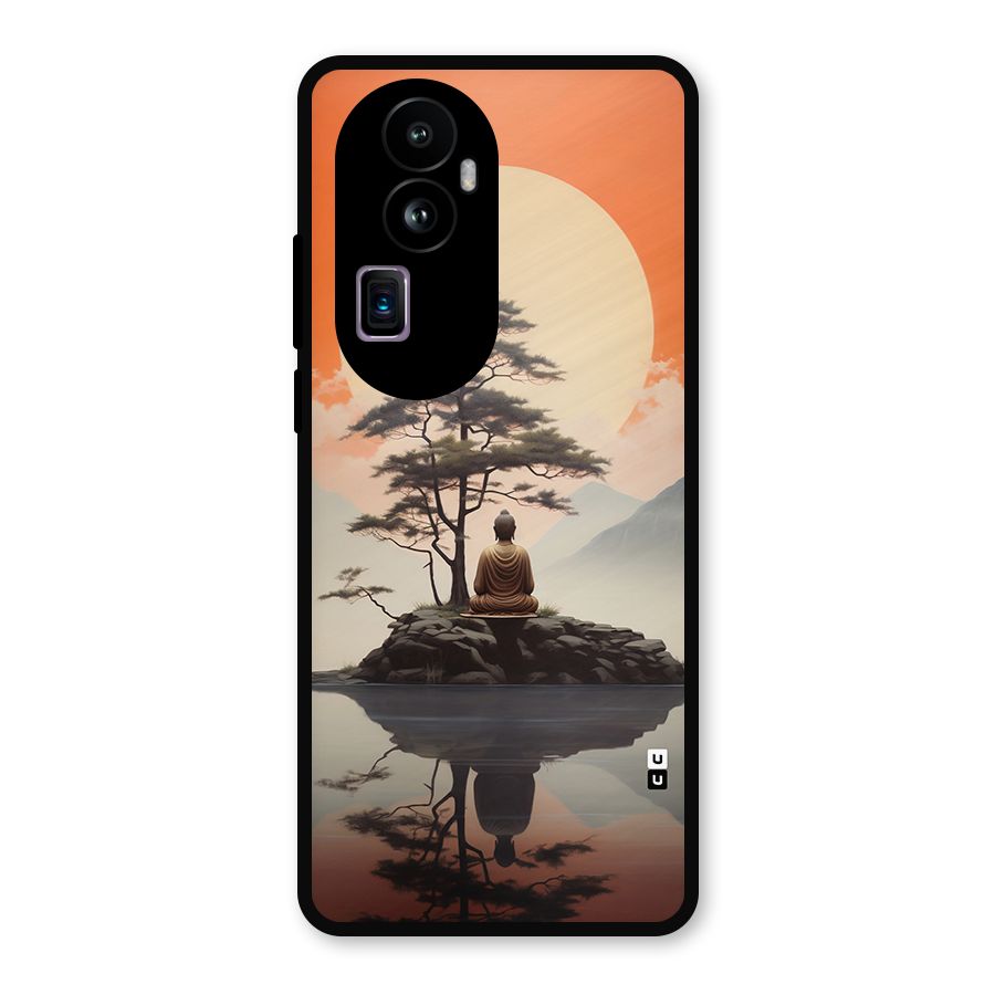 Buddha Nature Metal Back Case for Oppo Reno10 Pro Plus
