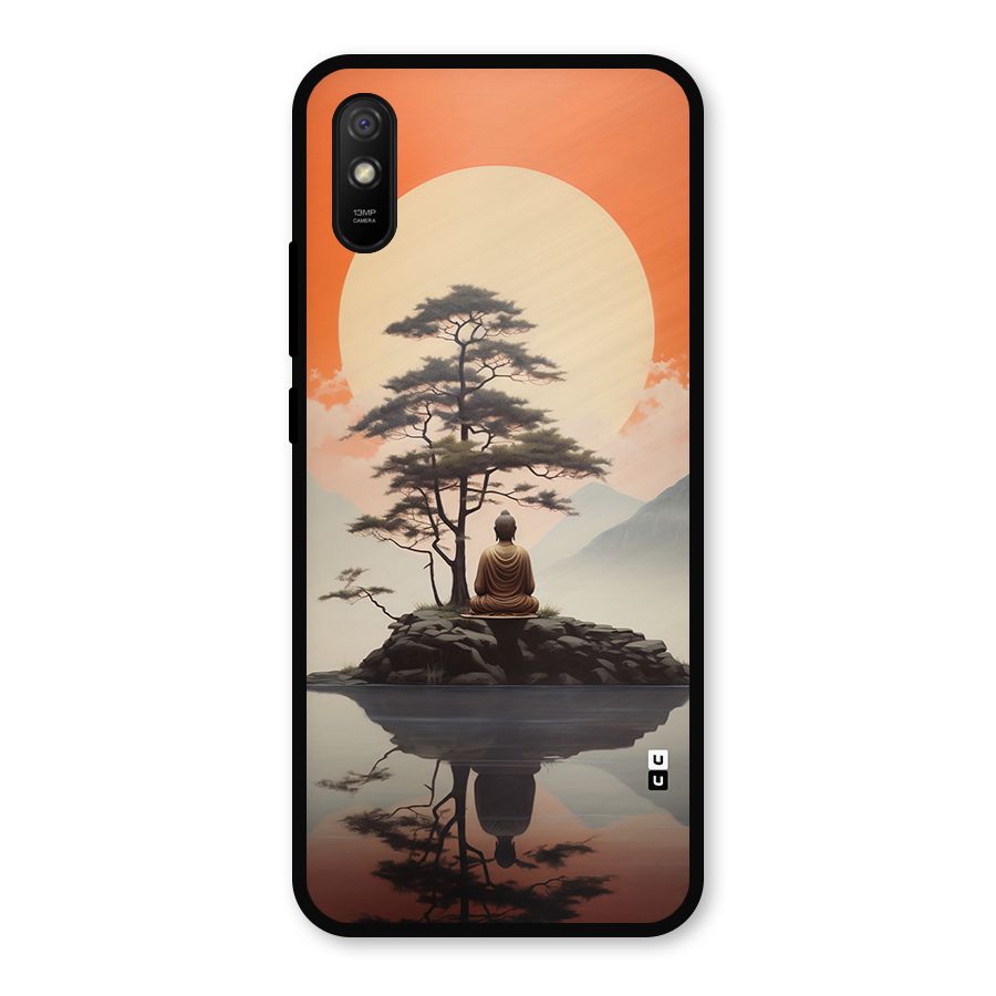 Buddha Nature Metal Back Case for Redmi 9a