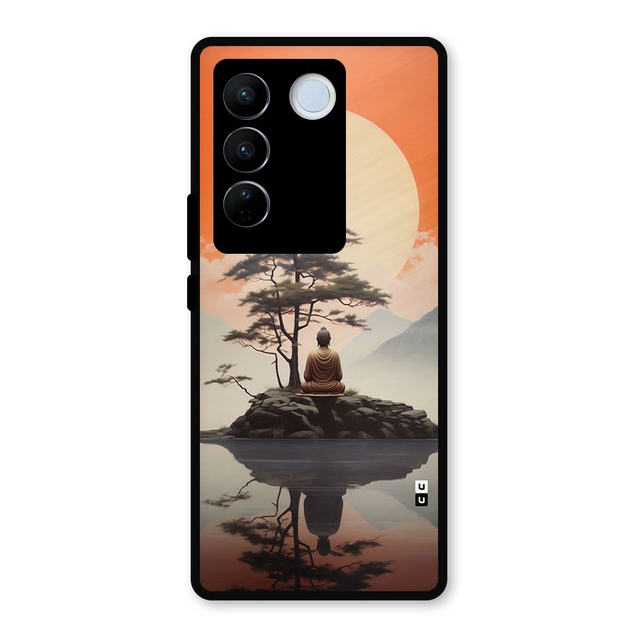 Buddha Nature Metal Back Case for Vivo V27