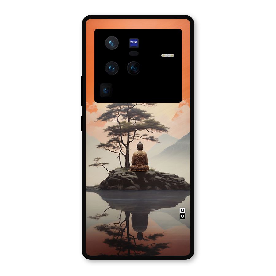 Buddha Nature Metal Back Case for Vivo X80 Pro