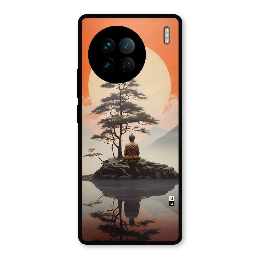 Buddha Nature Metal Back Case for Vivo X90