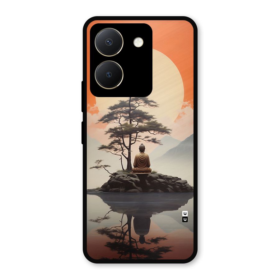 Buddha Nature Metal Back Case for Vivo Y36