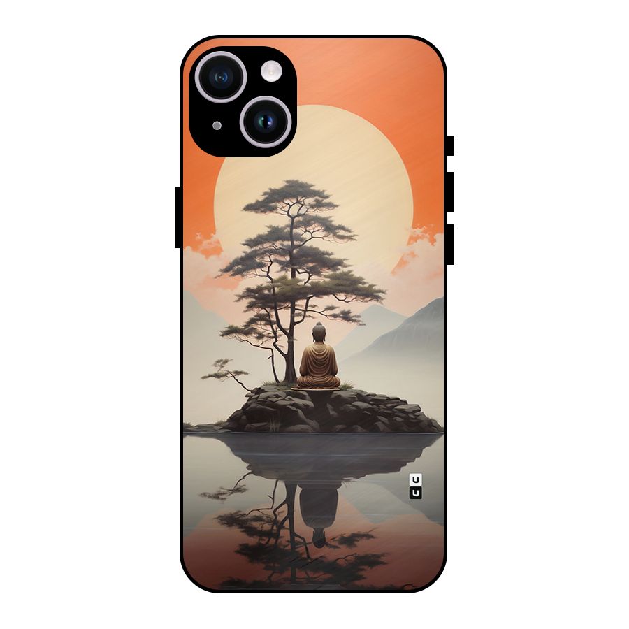 Buddha Nature Metal Back Case for iPhone 14 Plus