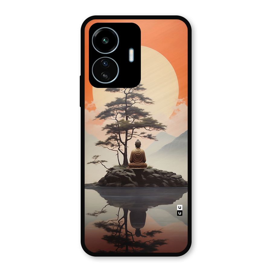 Buddha Nature Metal Back Case for vivo iQOO Z6 Lite 5G