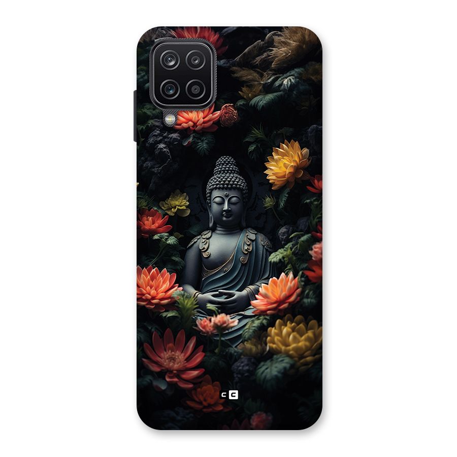 Buddha With Flower Back Case for Galaxy A12