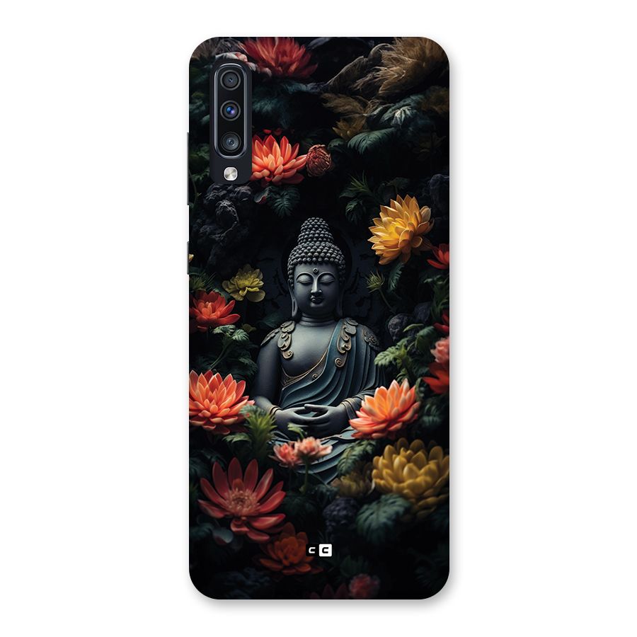 Buddha With Flower Back Case for Galaxy A70