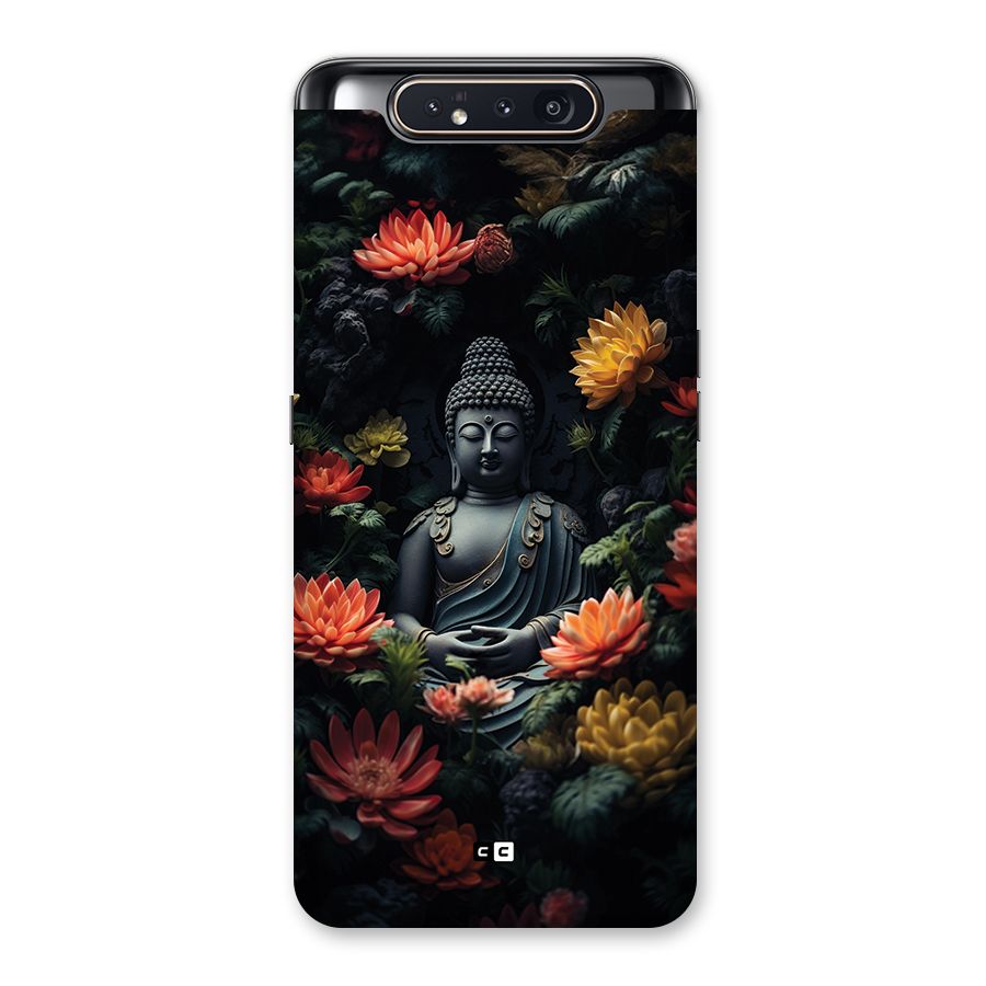 Buddha With Flower Back Case for Galaxy A80