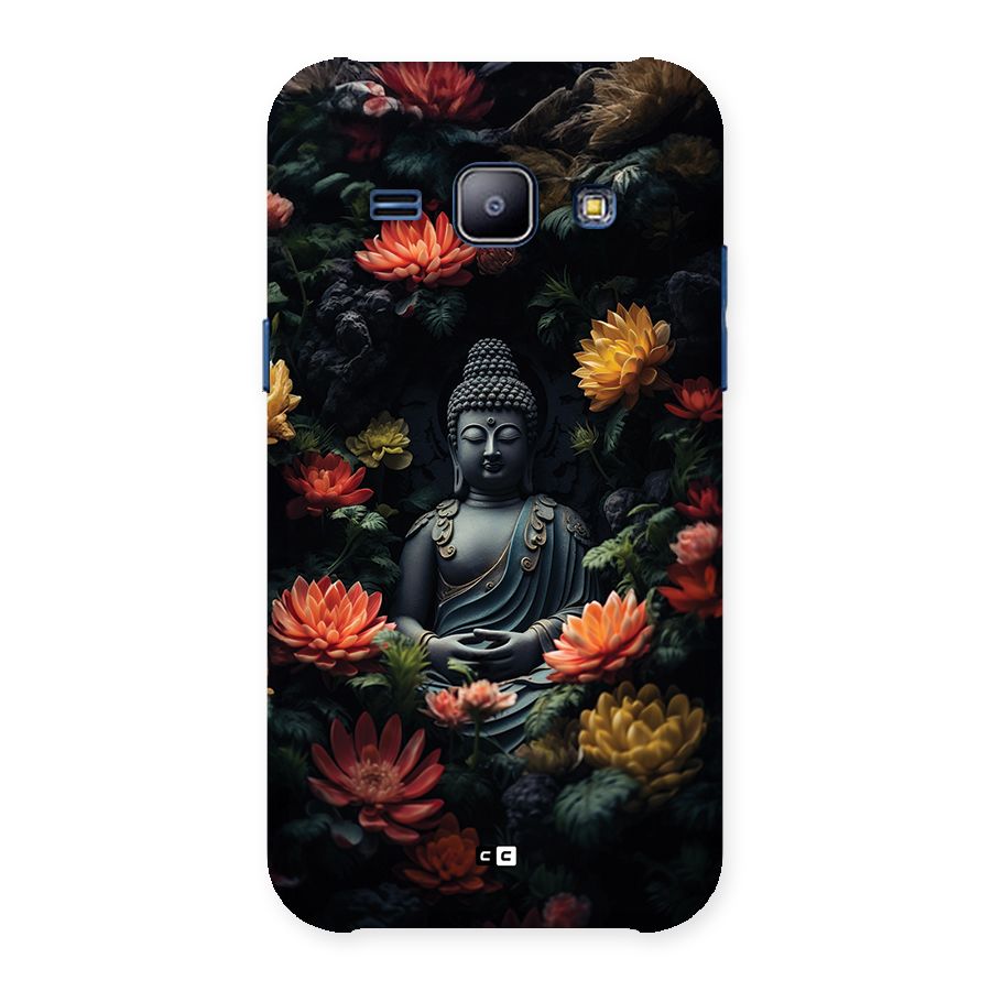Buddha With Flower Back Case for Galaxy J1