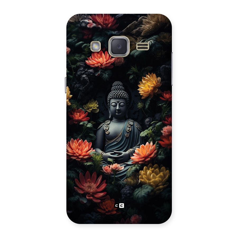 Buddha With Flower Back Case for Galaxy J2