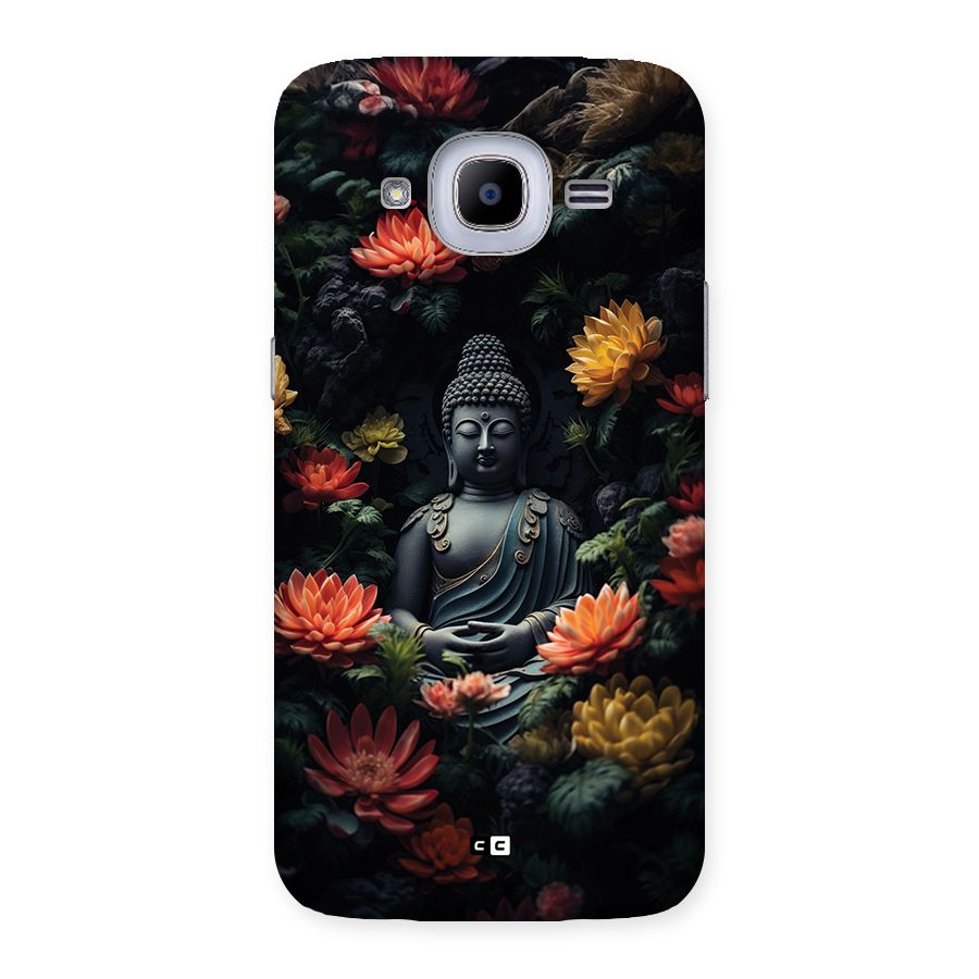 Buddha With Flower Back Case for Galaxy J2 Pro