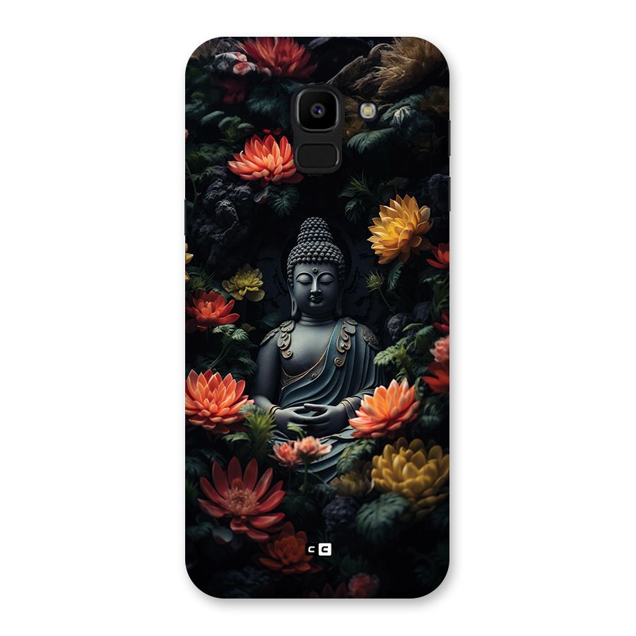 Buddha With Flower Back Case for Galaxy J6