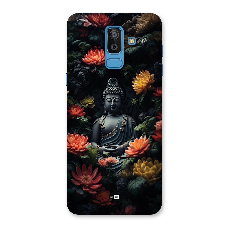 Buddha With Flower Back Case for Galaxy J8