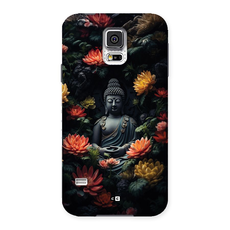 Buddha With Flower Back Case for Galaxy S5