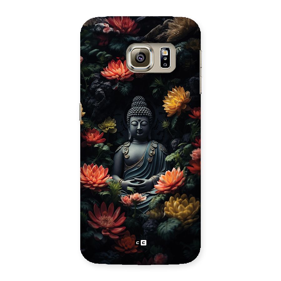 Buddha With Flower Back Case for Galaxy S6 Edge Plus