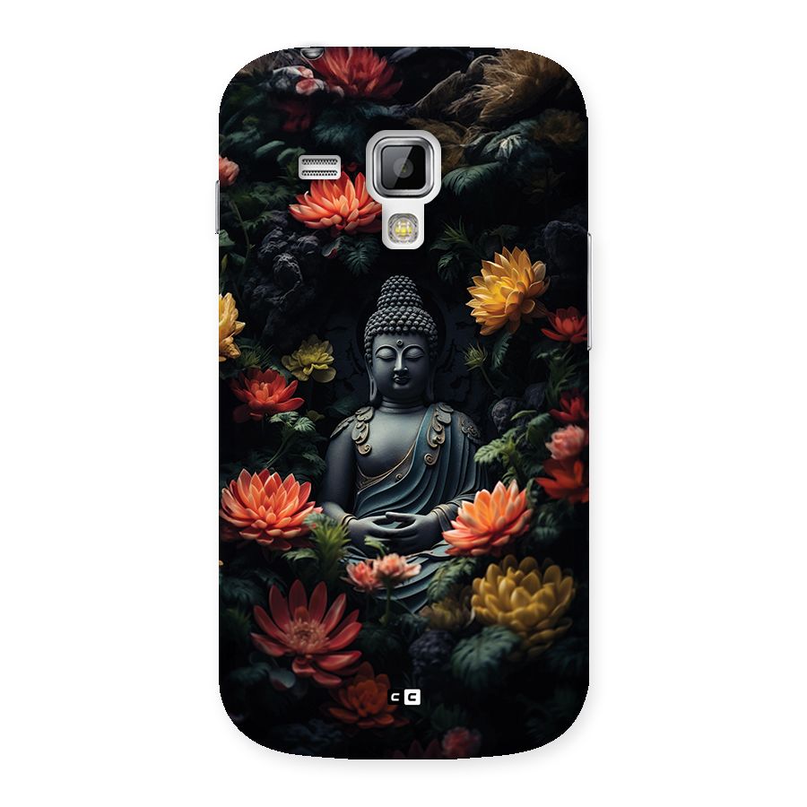 Buddha With Flower Back Case for Galaxy S Duos