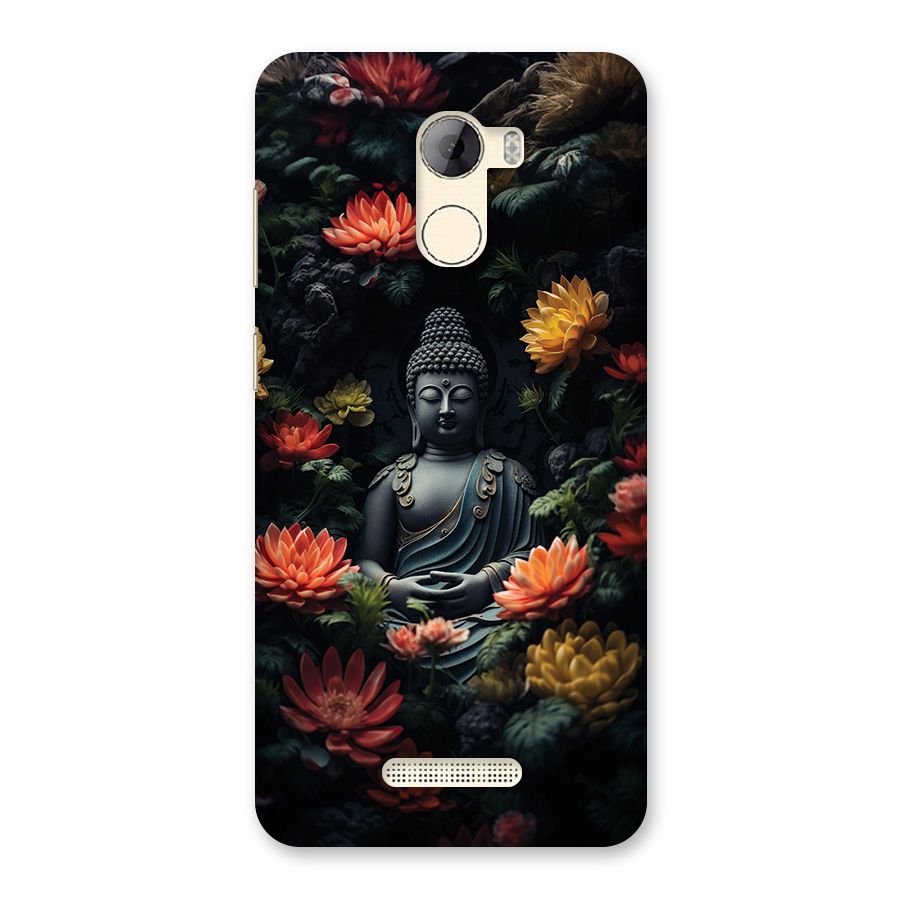 Buddha With Flower Back Case for Gionee A1 LIte