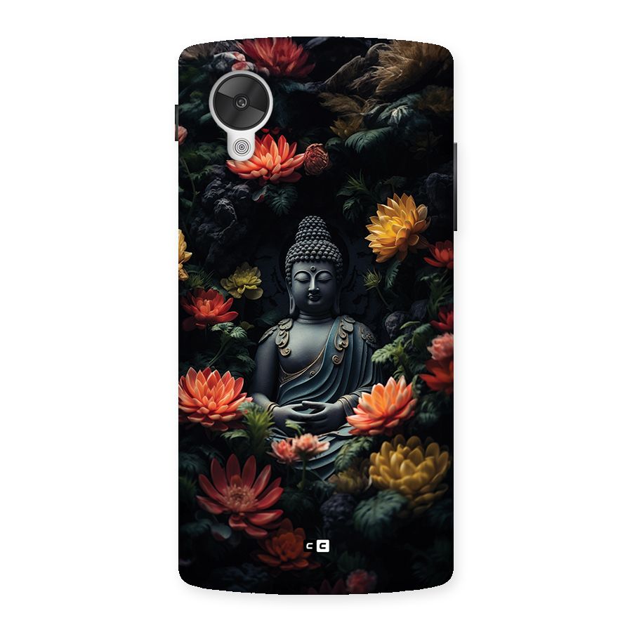 Buddha With Flower Back Case for Google Nexus 5