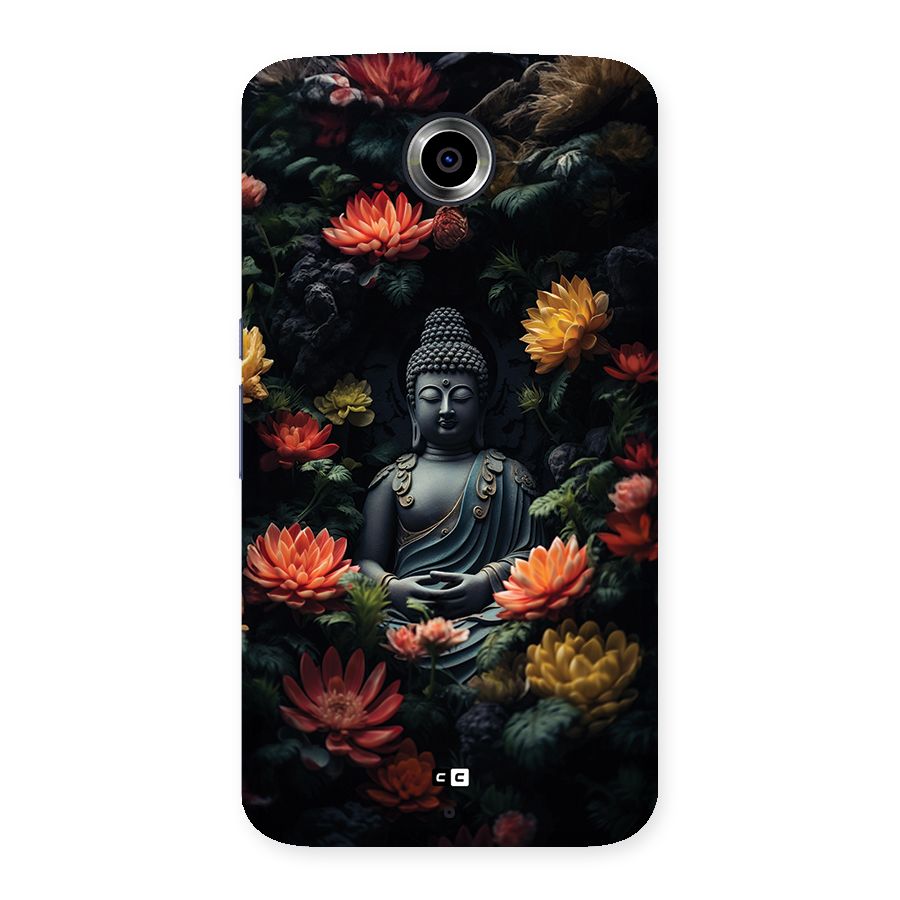 Buddha With Flower Back Case for Google Nexus 6