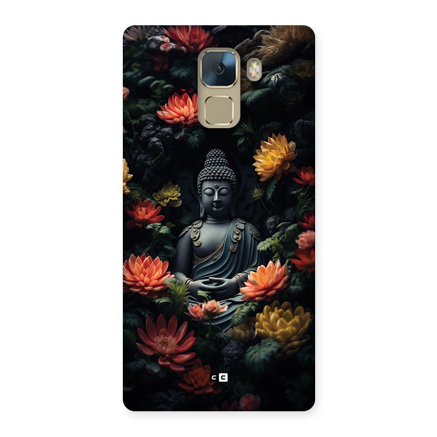 Buddha With Flower Back Case for Honor 7
