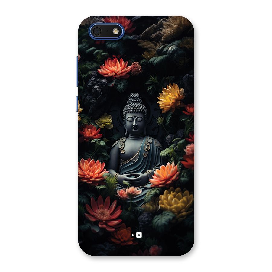 Buddha With Flower Back Case for Honor 7s
