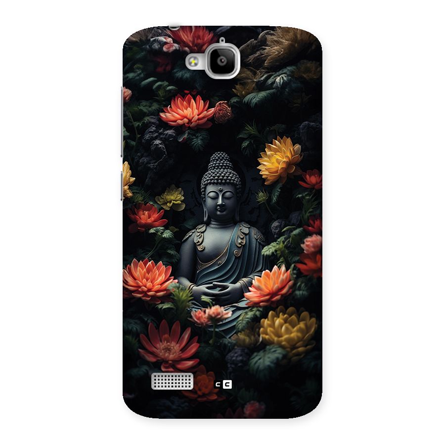 Buddha With Flower Back Case for Honor Holly