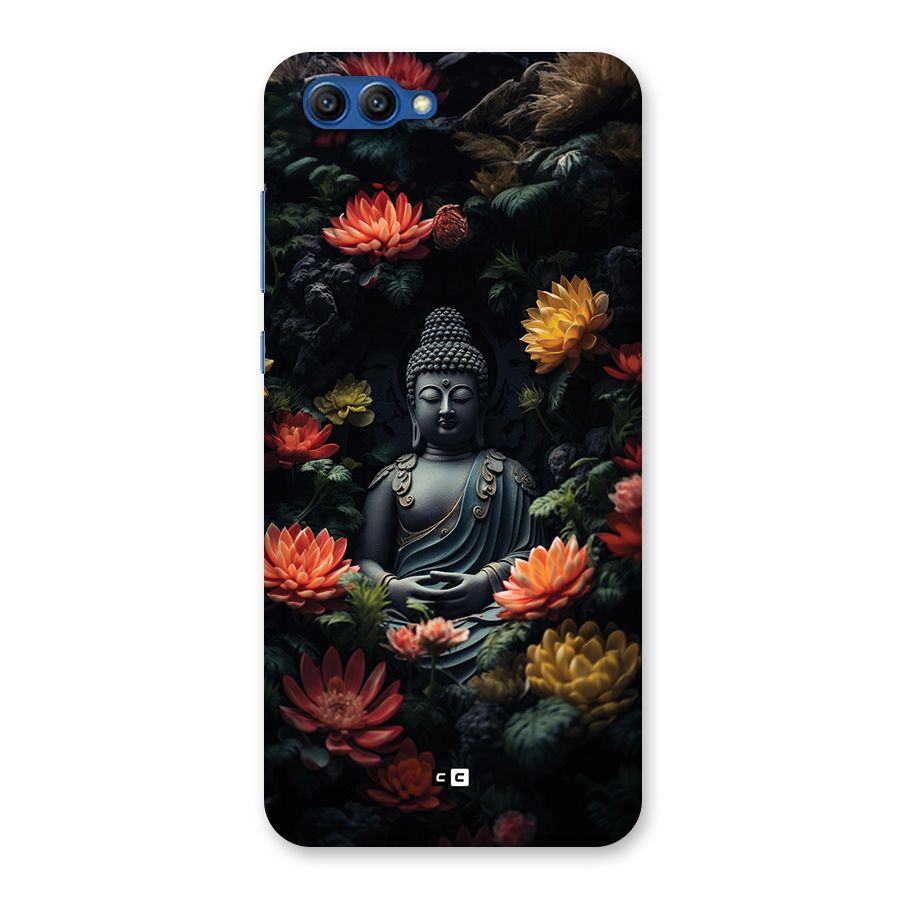 Buddha With Flower Back Case for Honor View 10