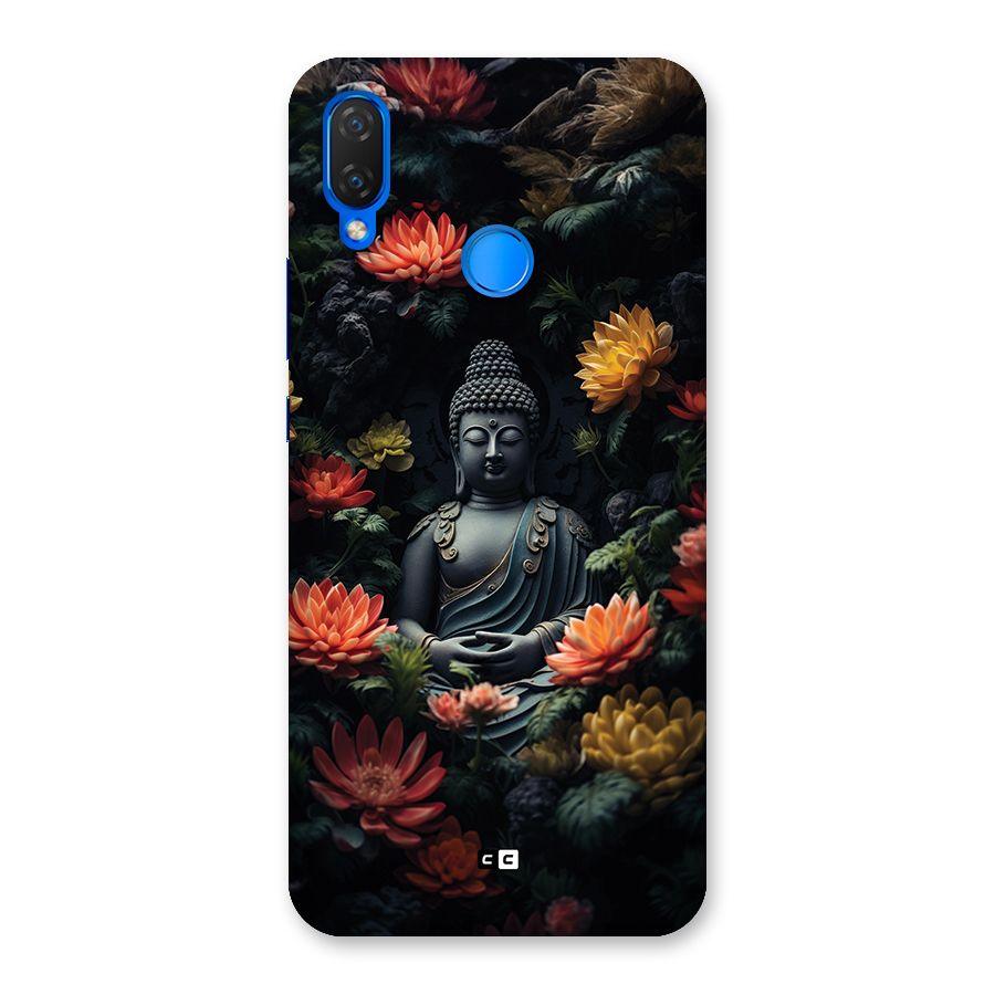 Buddha With Flower Back Case for Huawei P Smart Plus