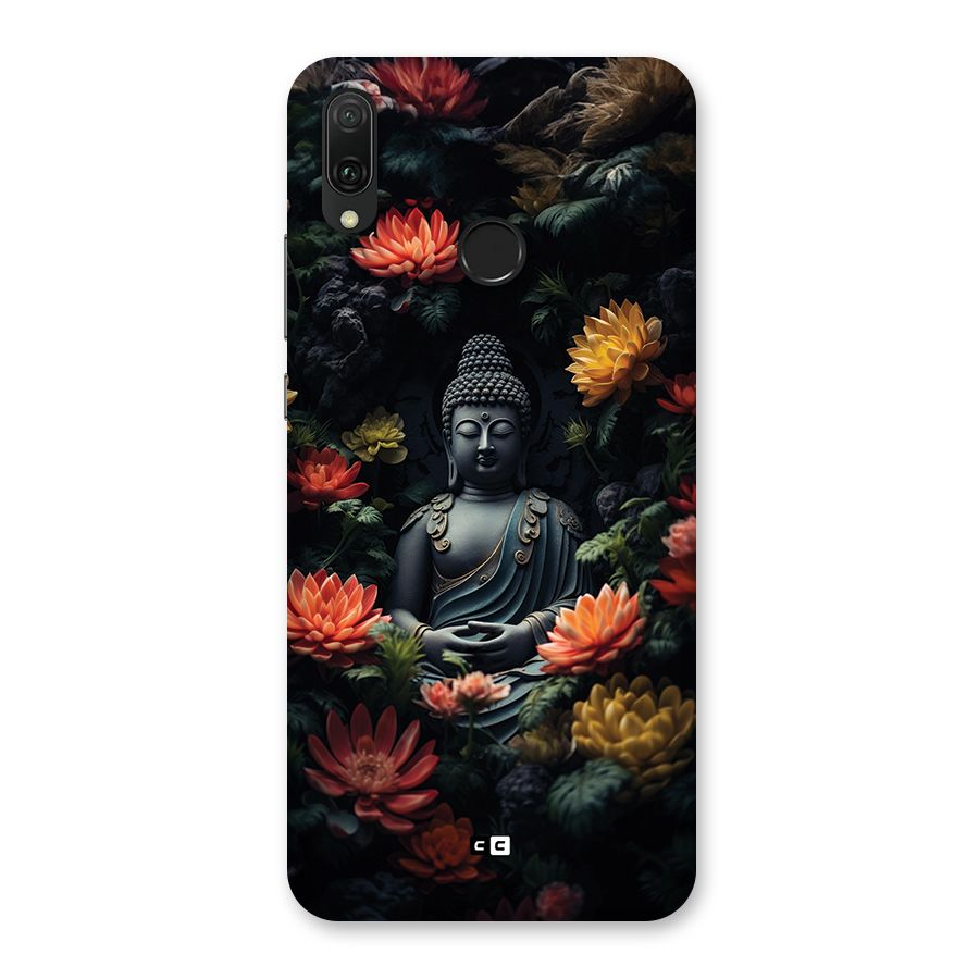 Buddha With Flower Back Case for Huawei Y9 (2019)