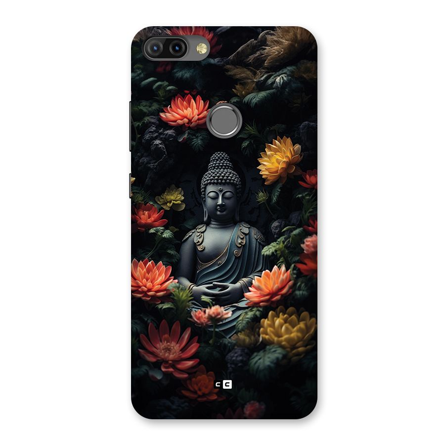 Buddha With Flower Back Case for Infinix Hot 6 Pro
