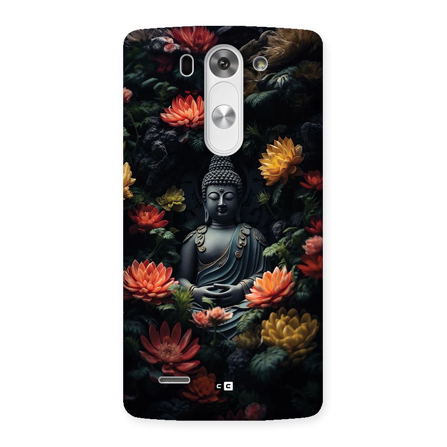 Buddha With Flower Back Case for LG G3 Beat