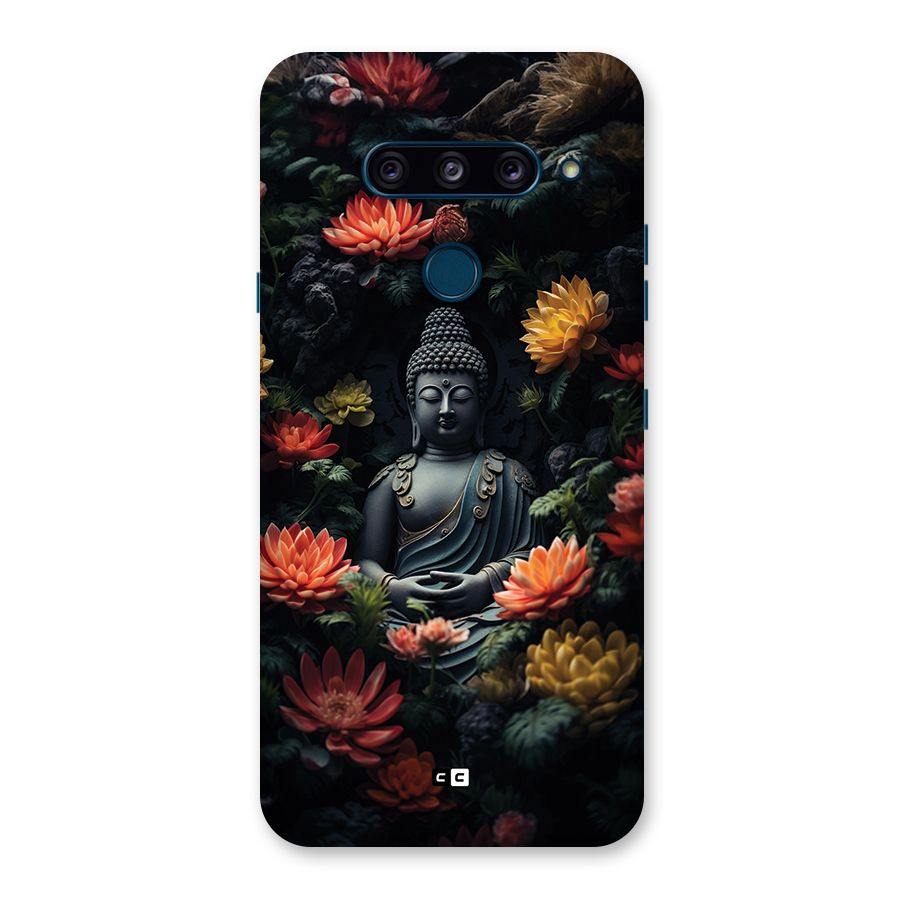 Buddha With Flower Back Case for LG  V40 ThinQ