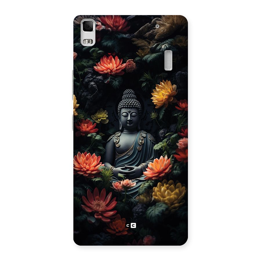 Buddha With Flower Back Case for Lenovo A7000