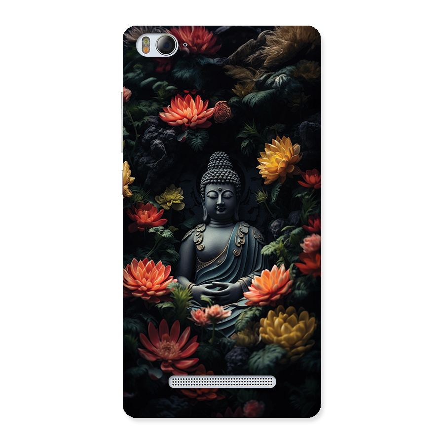 Buddha With Flower Back Case for Mi4i