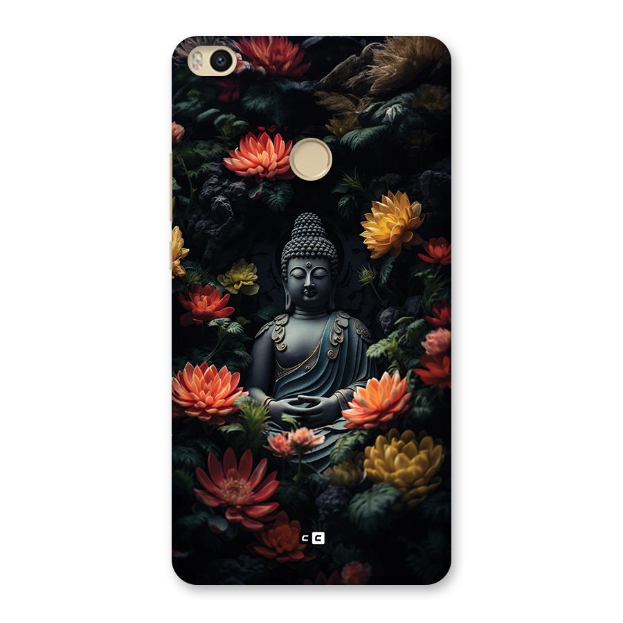Buddha With Flower Back Case for Mi Max 2