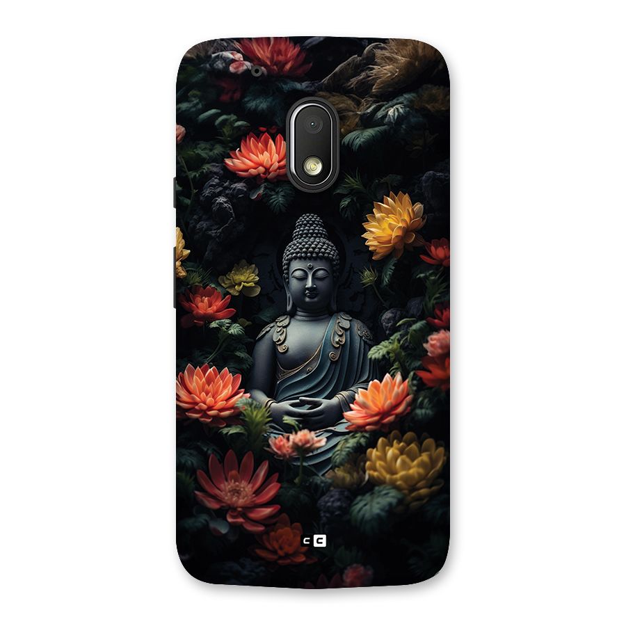 Buddha With Flower Back Case for Moto G4 Play
