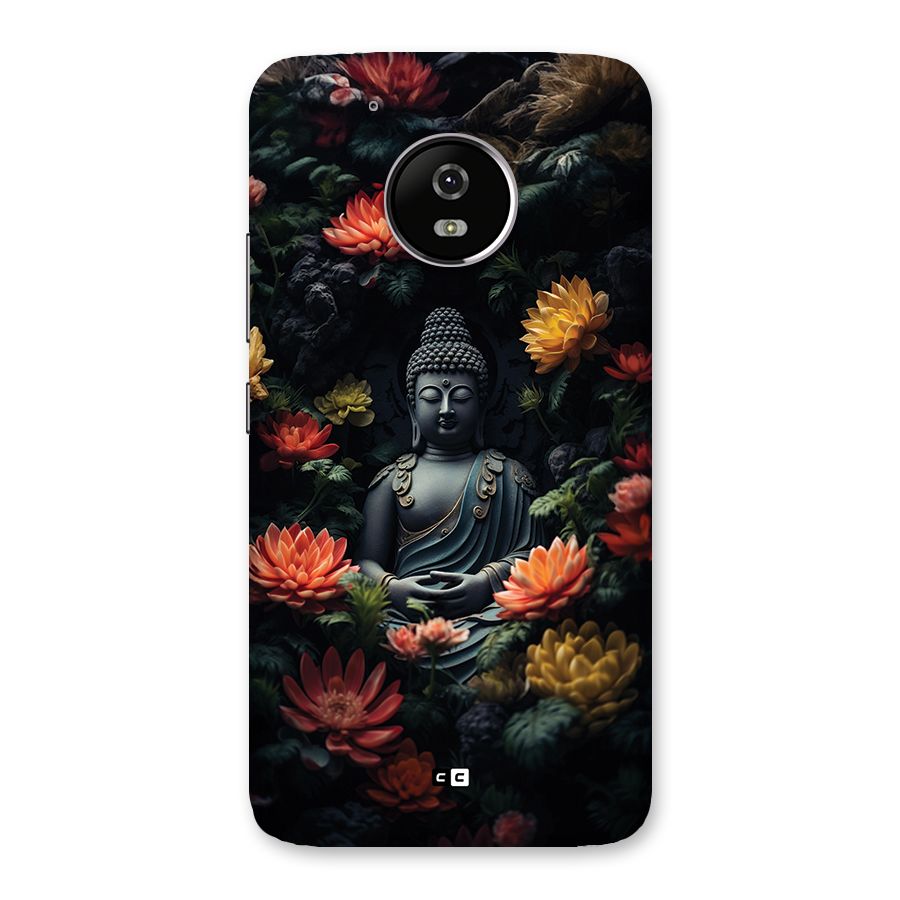 Buddha With Flower Back Case for Moto G5