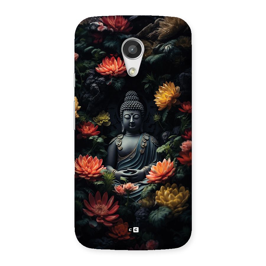Buddha With Flower Back Case for Moto G 2nd Gen