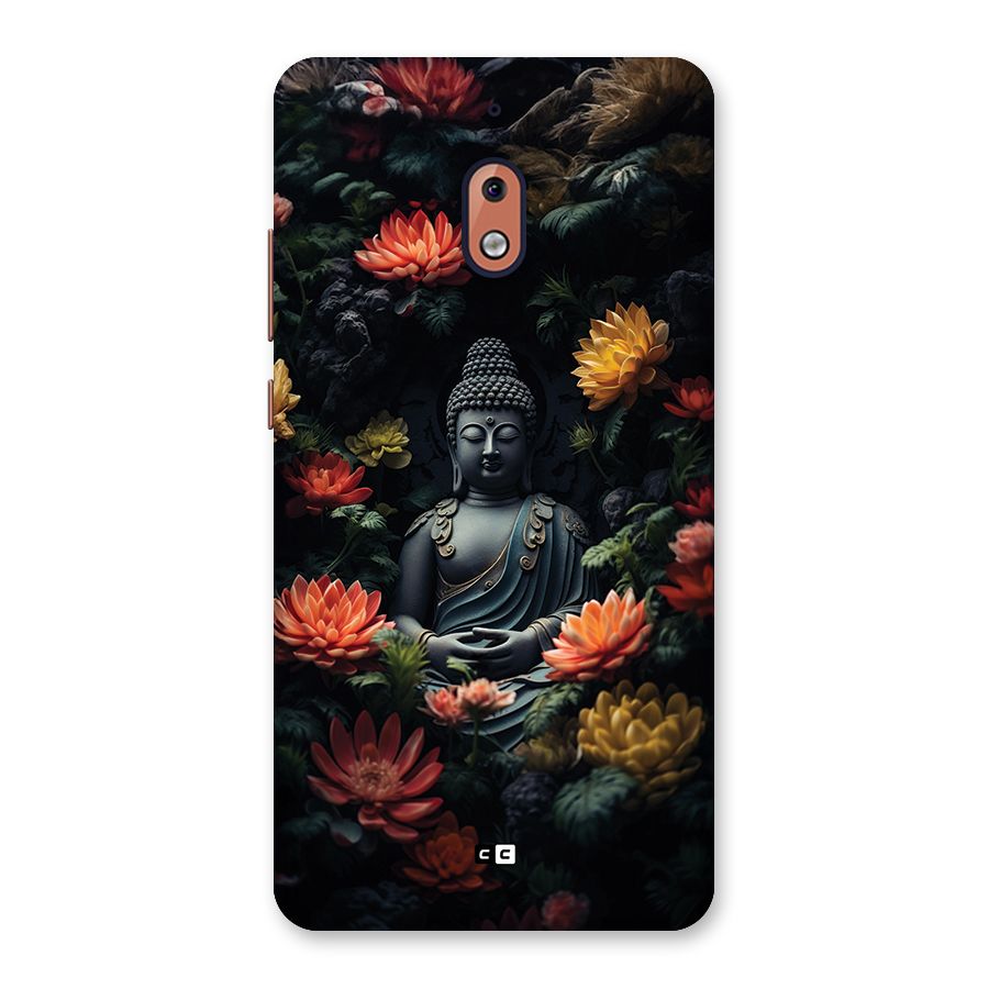 Buddha With Flower Back Case for Nokia 2.1