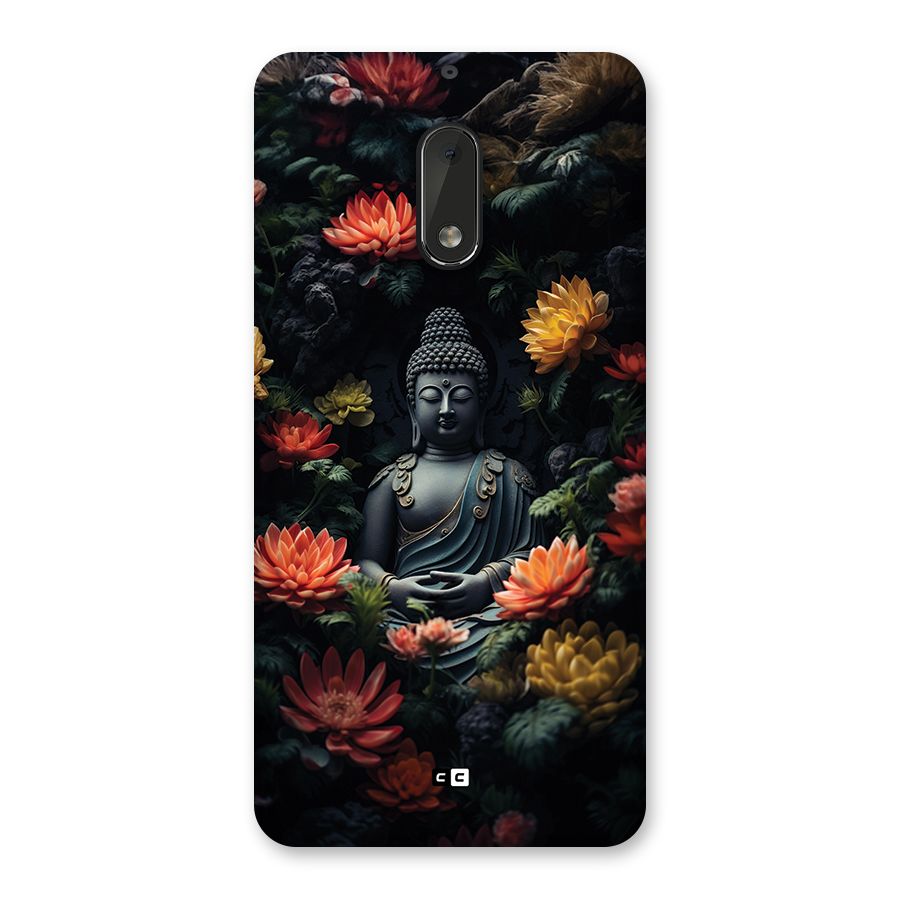 Buddha With Flower Back Case for Nokia 6