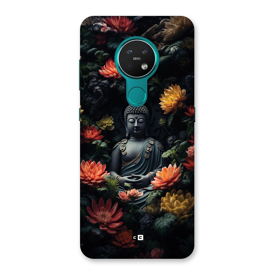 Buddha With Flower Back Case for Nokia 7.2