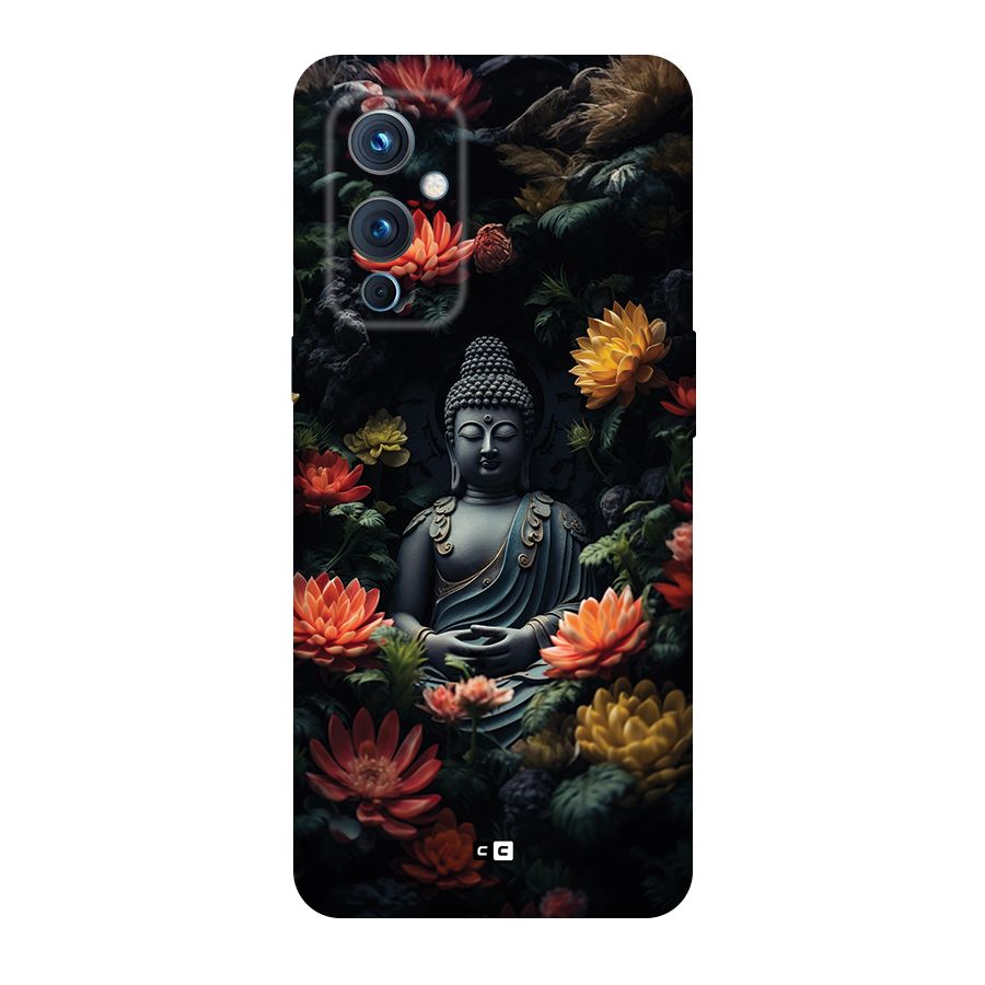 Buddha With Flower Back Case for OnePlus 9