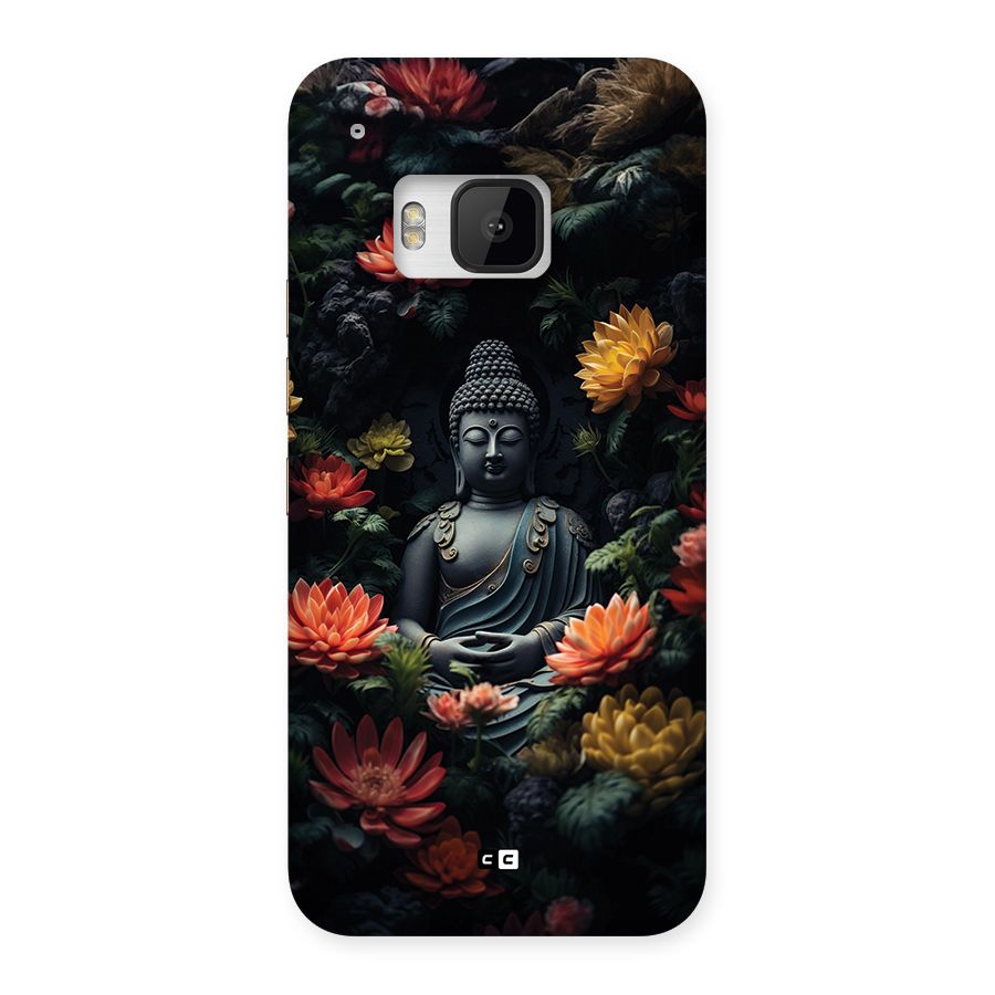 Buddha With Flower Back Case for One M9